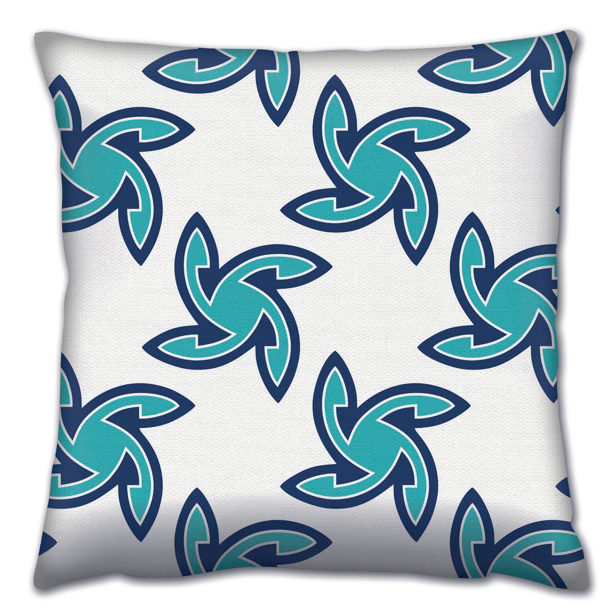 Almofada – 43 x 43 cm – Multicolorido – Algodão e Poliéster