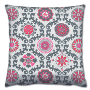 Almofada – 43 x 43 cm – Multicolorido – Algodão/Poliéster