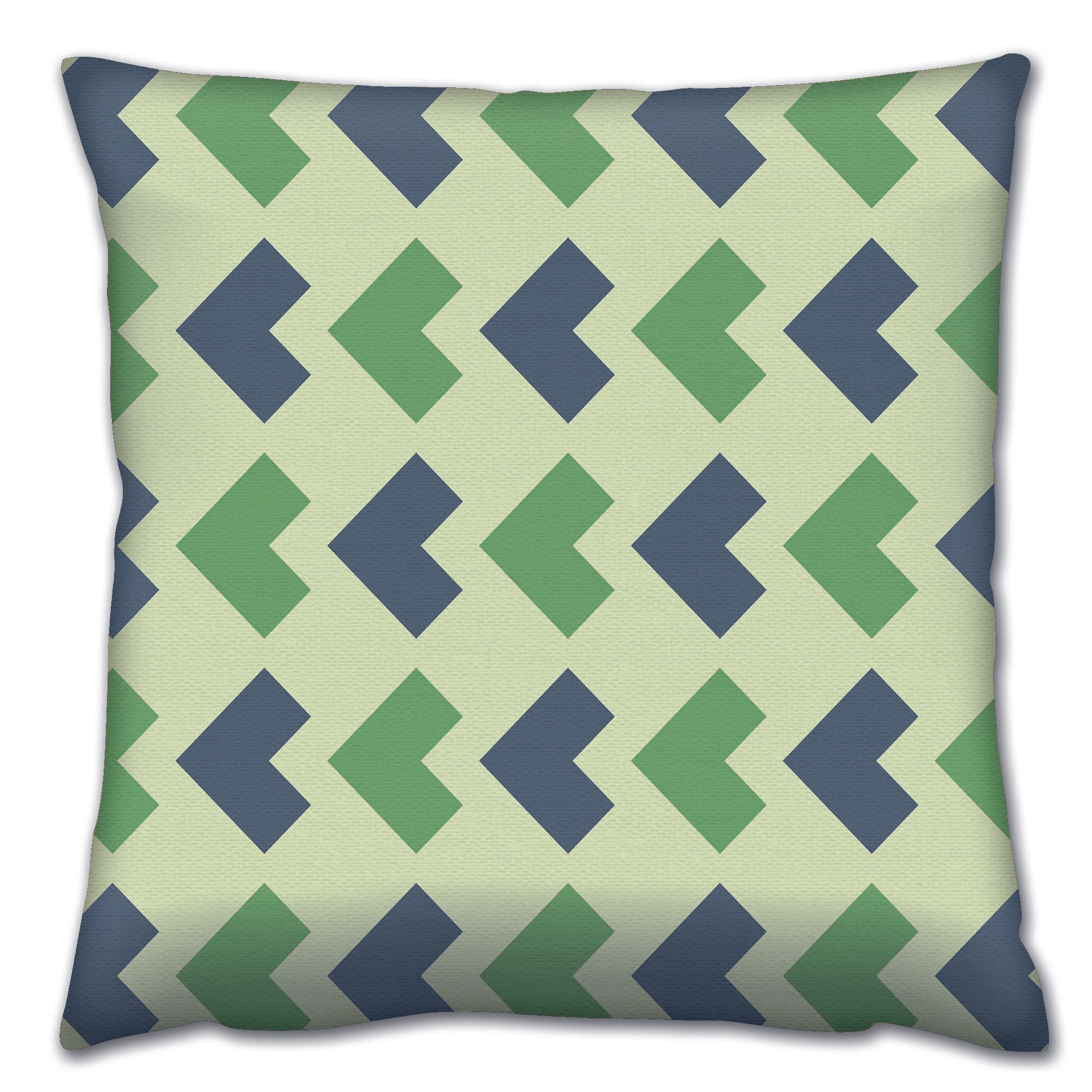 Almofada – 43 x 43 cm – Multicolorido – Algodão e Poliéster