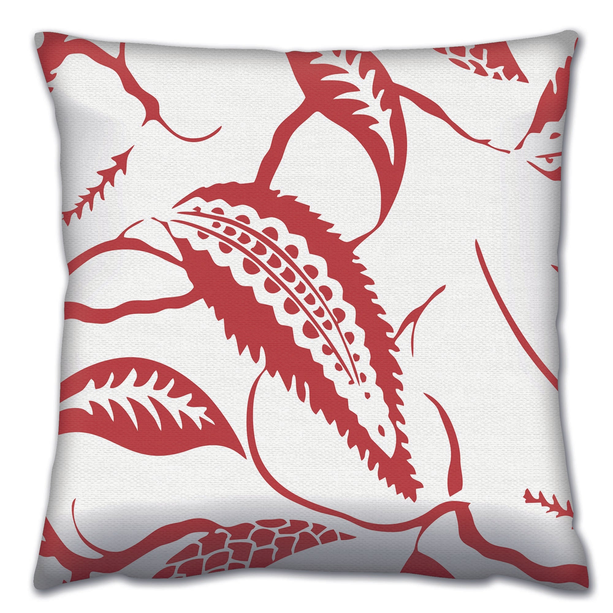 Almofada – 43 x 43 cm – Multicolorido – Algodão e Poliéster