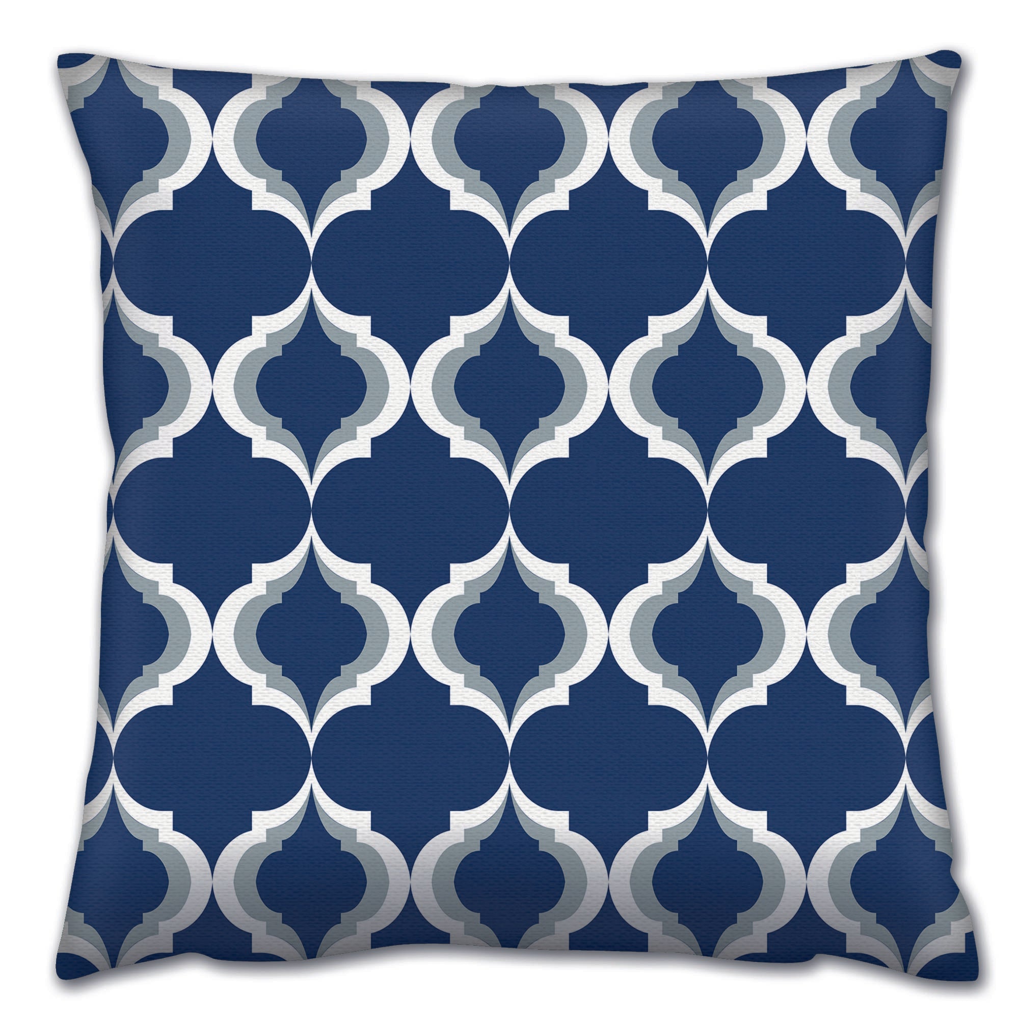 Almofada – 43 x 43 cm – Multicolorido – Algodão e Poliéster