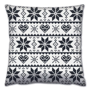 Almofada – 43 x 43 cm – Multicolorido – Algodão e Poliéster