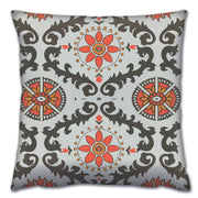 Almofada – 43 x 43 cm – Multicolorido – Algodão/Poliéster