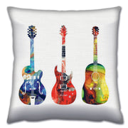 Almofada – 43 x 43 cm – Multicolorido – Algodão e Poliéster