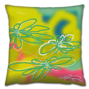 Almofada – 43 x 43 cm – Multicolorido – Algodão e Poliéster