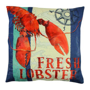 Almofada – 43 x 43 cm – Multicolorido – Algodão/Poliéster