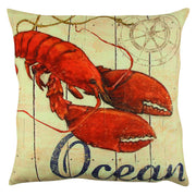 Almofada – 43 x 43 cm – Multicolorido – Algodão e Poliéster