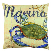 Almofada – 43 x 43 cm – multicolorido – algodão e poliéster