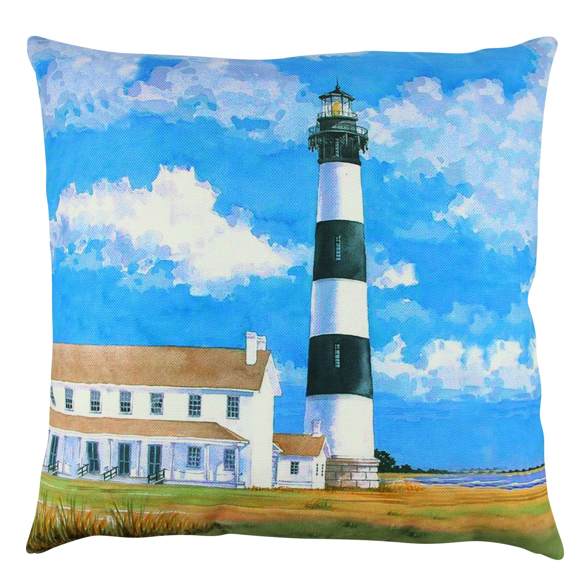 Almofada – 43 x 43 cm – Multicolorido – Algodão e Poliéster