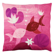 Almofada – 43 x 43 cm – Multicolorido – Algodão e poliéster