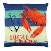 Almofada – 43 x 43 cm – Multicolorido – Algodão e Poliéster