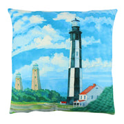 Almofada – 43 x 43 cm – Multicolorido – Algodão/Poliéster