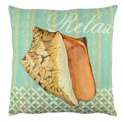 Almofada – 43 x 43 cm – Multicolorido – Algodão e Poliéster