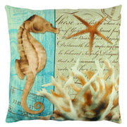 Almofada – 43 x 43 cm – Multicolorido – 50% Algodão / 50% Poliéster