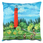 Almofada – 43 x 43 cm – Multicolorido – Algodão e Poliéster