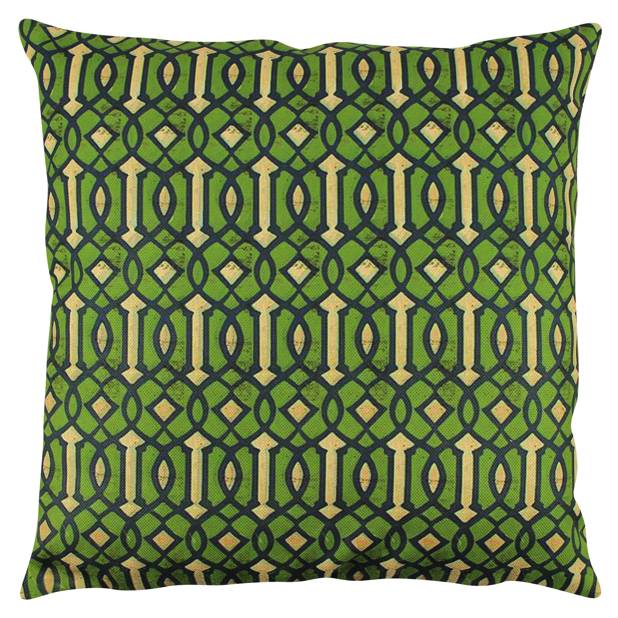 Almofada – 43 x 43 cm – Multicolorido – Algodão e Poliéster