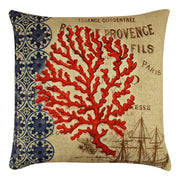 Almofada – 43 x 43 cm – Multicolorido – Algodão e Poliéster