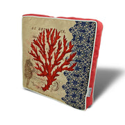 Almofada – 42 x 42 cm – Multicolorido – Algodão e Poliéster