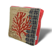 Almofada – 42 x 42 cm – Multicolorido – Algodão e Poliéster