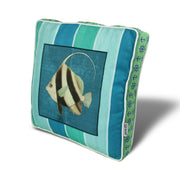 Almofada – 42 x 42 cm – Multicolorido – Algodão e Poliéster