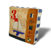 Almofada – 42 x 42 cm – Multicolorido – Algodão/Poliéster