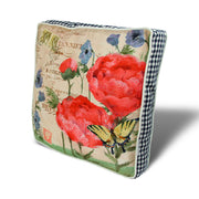 Almofada – 42 x 42 cm – Multicolorido – Algodão e Poliester