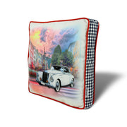 Almofada – 42 x 42 cm – Multicolorido – Algodão e Poliéster