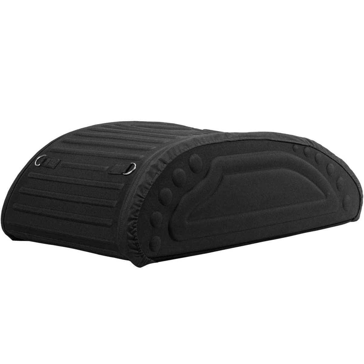 Bolsa de tejadilho dobrável para carro 4 cordas de fixação Bolsa de tejadilho impermeável Capacidade de carga de 60kg Preto