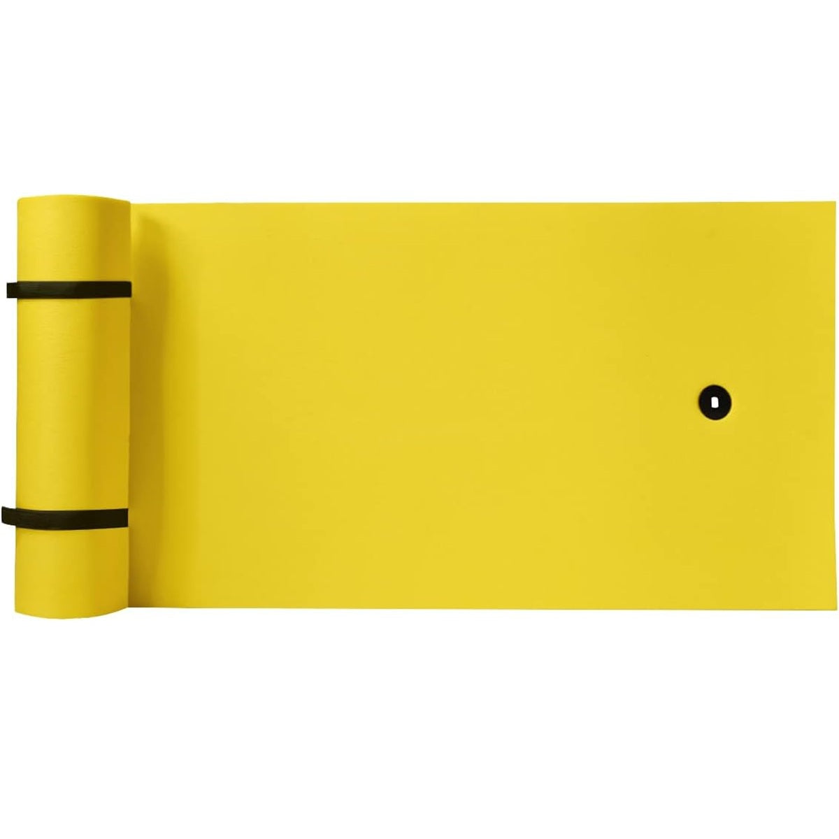 Colchão de Espuma Piscina Tapete Flutuante para Crianças e Adultos Lago Praia 90 x 220 cm Suporta 100 kg Amarelo