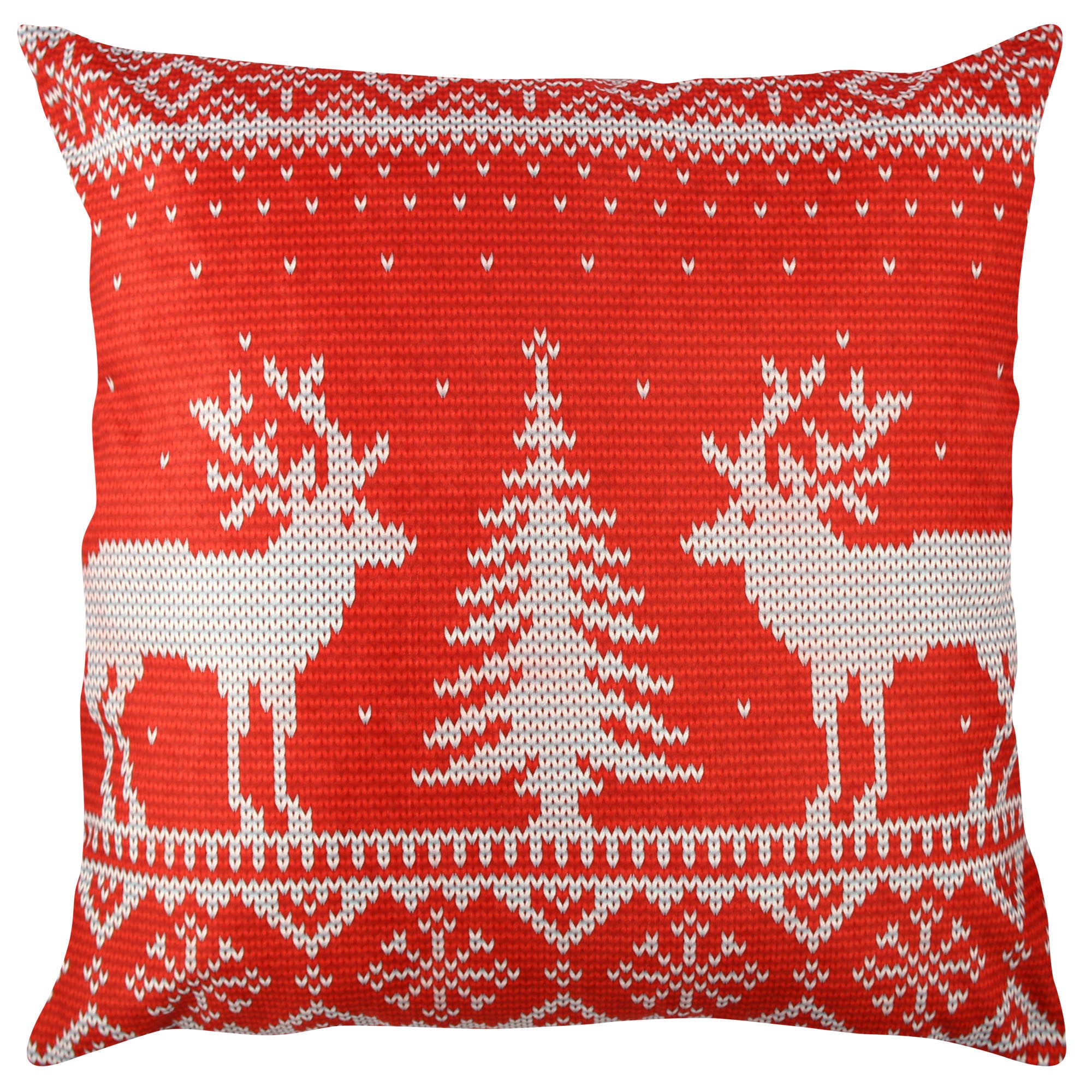 Almofada – 43 x 43 cm – Multicolorido – 50% Algodão / 50% Poliéster