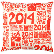 Almofada – 43 x 43 cm – Multicolorido – Algodão/Poliéster