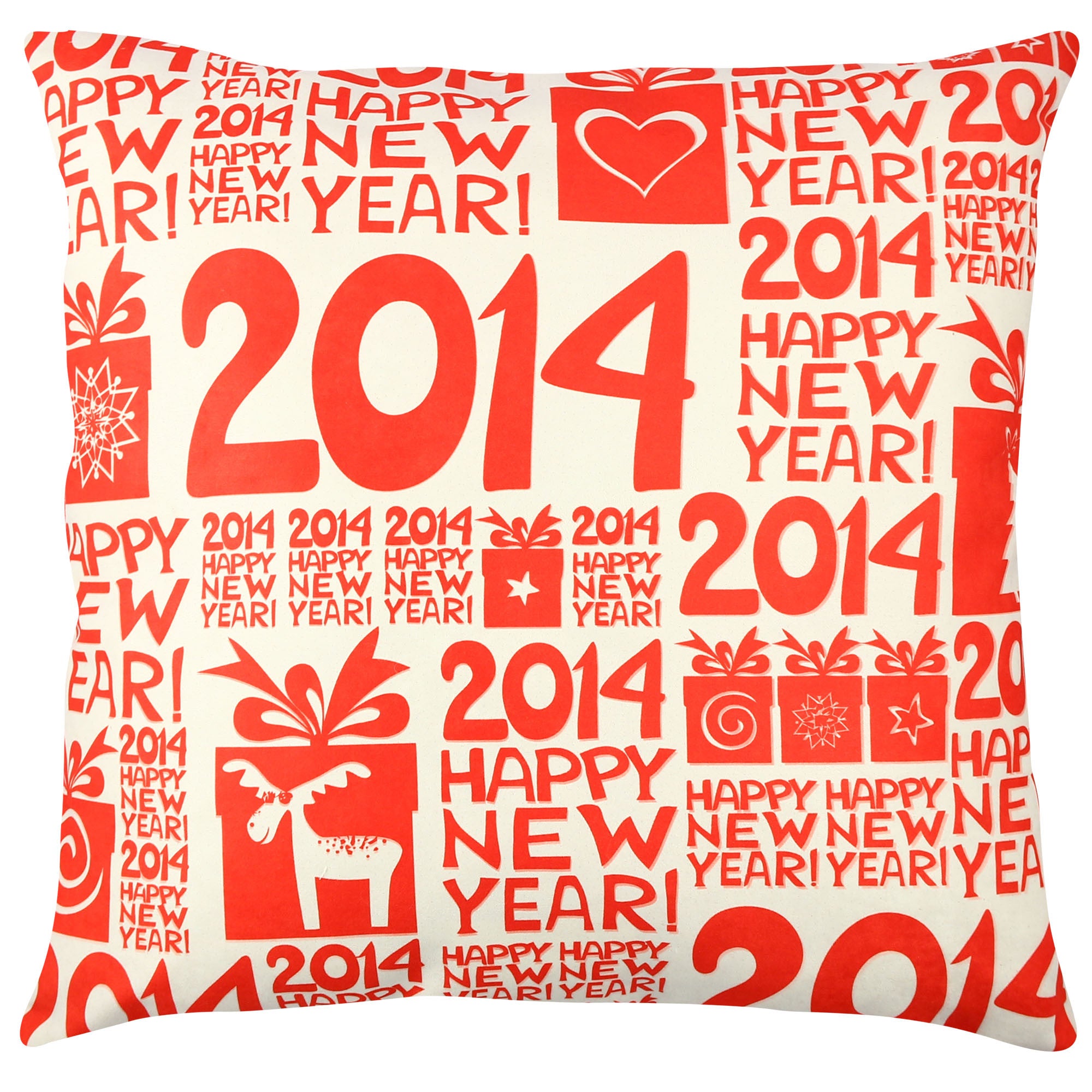 Almofada – 43 x 43 cm – Multicolorido – Algodão/Poliéster