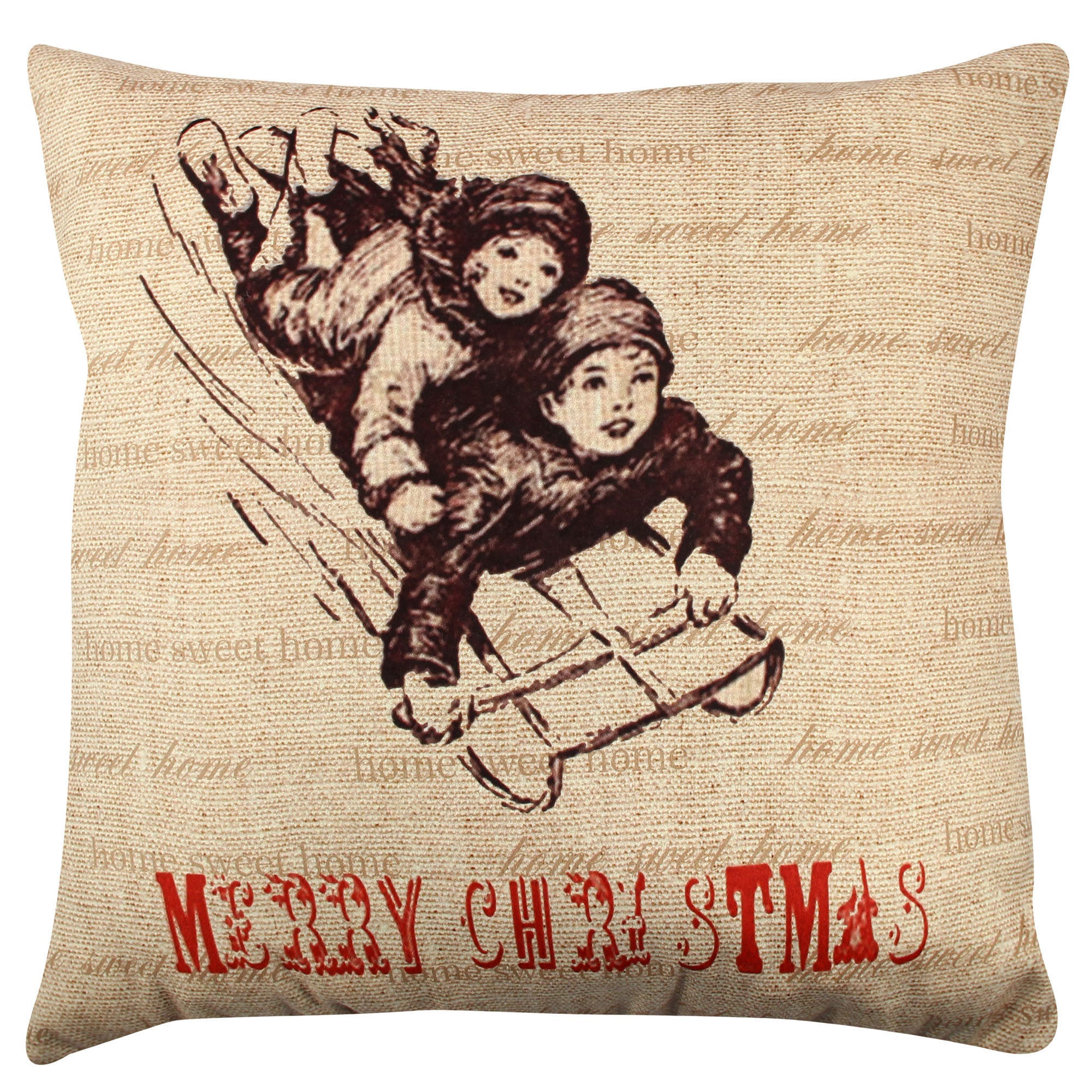 Almofada – 43 x 43 cm – Multicolorido – Algodão e Poliéster