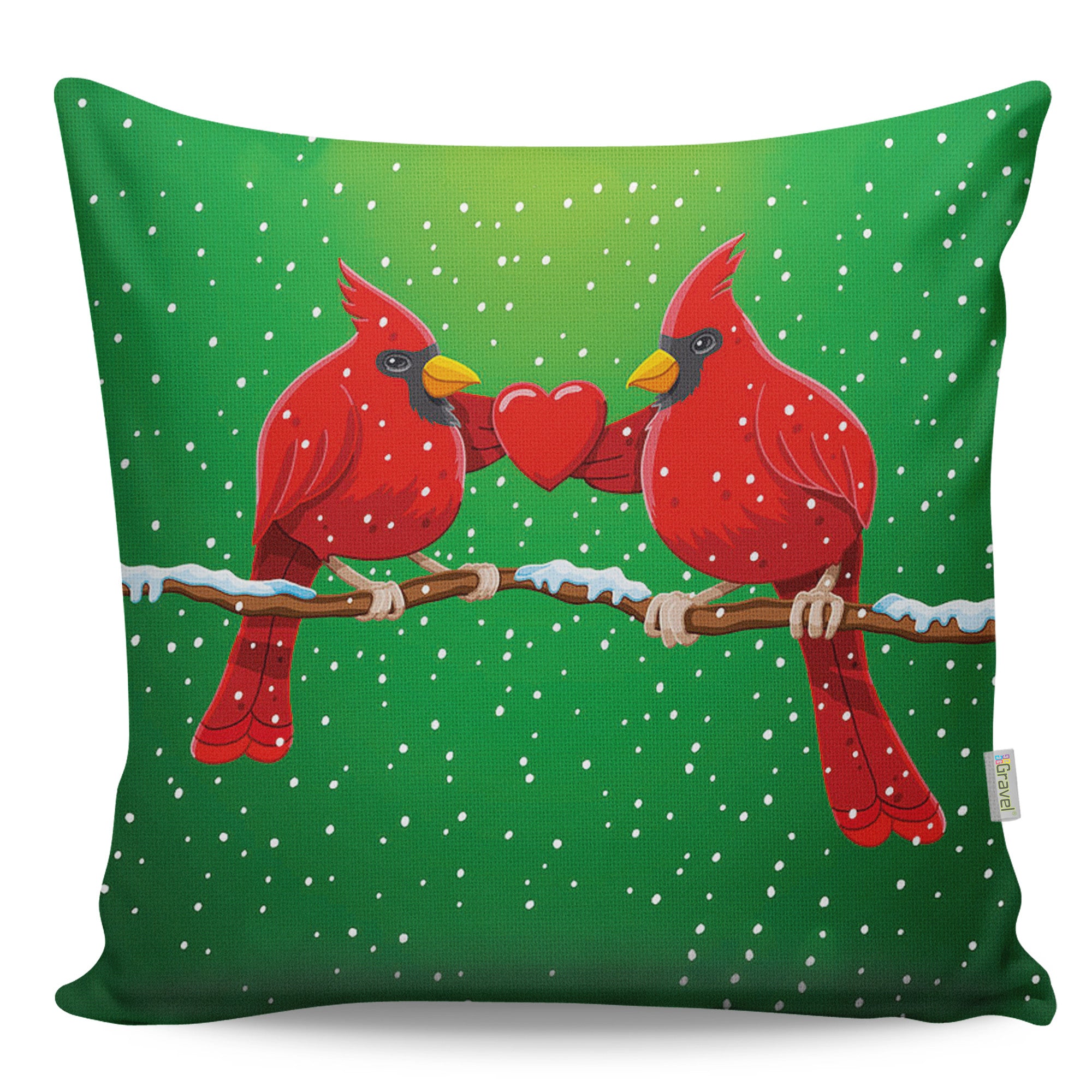 Almofada – 43 x 43 cm – Multicolorido – Algodão e poliéster