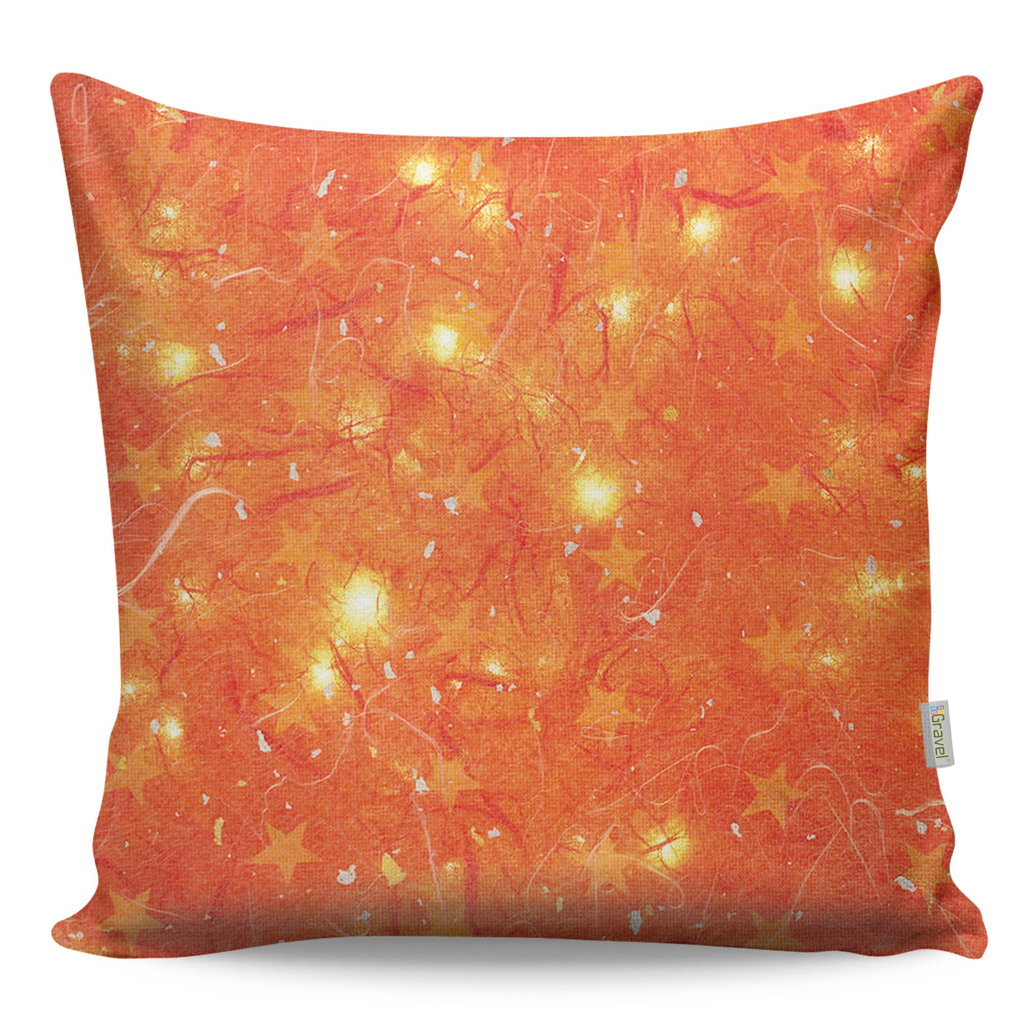 Almofada – 43 x 43 cm – Multicolorido – Algodão e Poliéster