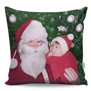 Almofada – 43 x 43 cm – Multicolorido – Algodão e Poliéster