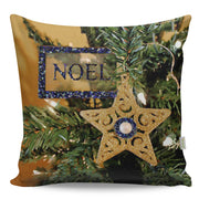 Almofada – 43 x 43 cm – Multicolorido – Algodão e Poliéster