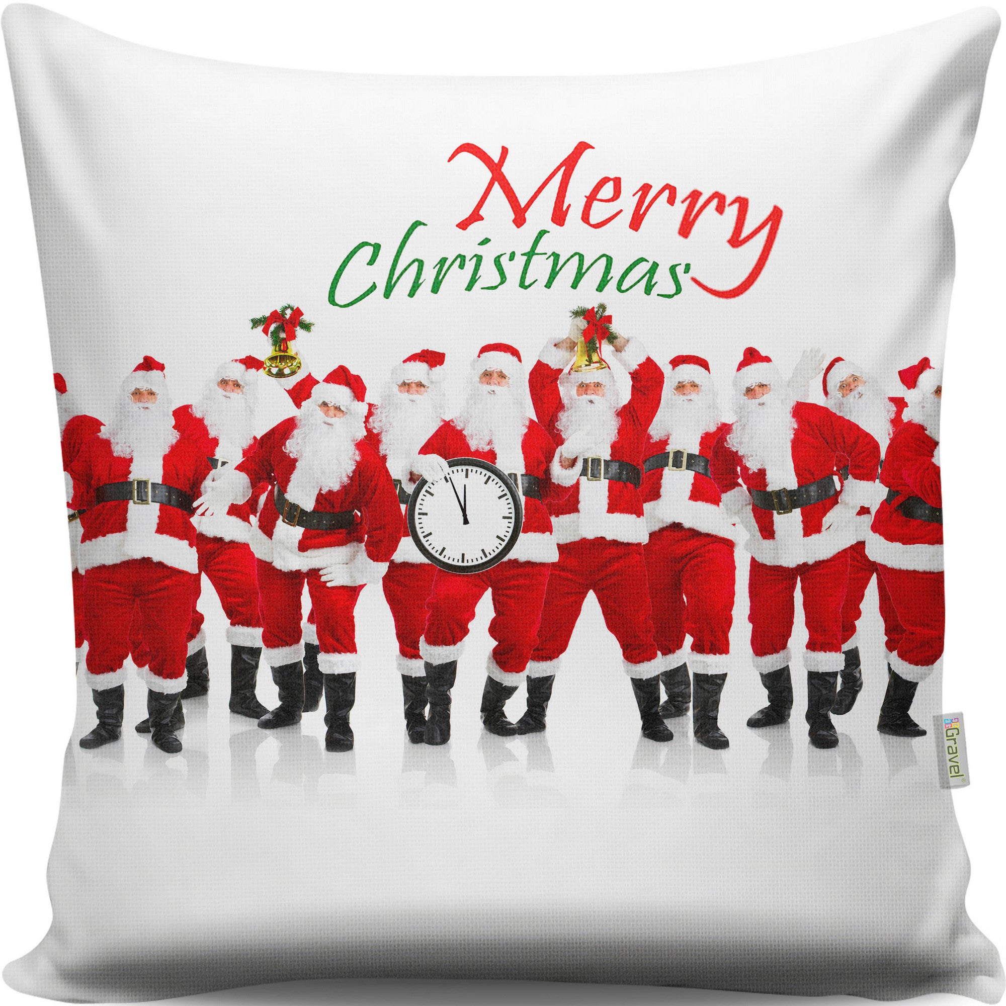 Almofada – 43 x 43 cm – Multicolorido – Algodão e Poliéster