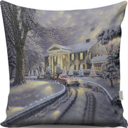 Almofada – 43 x 43 cm – Multicolorido – Algodão e Poliéster