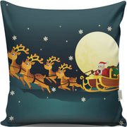 Almofada – 43 x 43 cm – Multicolorido – Algodão e Poliéster