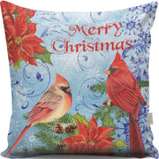 Almofada – 43 x 43 cm – Multicolorido – 50% Algodão / 50% Poliéster