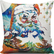 Almofada – 43 x 43 cm – Multicolorido – Algodão e Poliéster