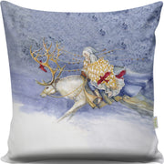 Almofada – 43 x 43 cm – Multicolorido – Algodão e Poliéster