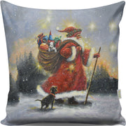 Almofada – 43 x 43 cm – Multicolorido – Algodão e Poliéster