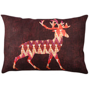 Almofada – 33 x 48 cm – multicolorida – algodão/poliéster