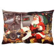 Almofada – 33 x 48 cm – Multicolorido – 50% Algodão / 50% Poliéster