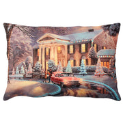 Almofada – 33 x 48 cm – Multicolorido – Algodão / Poliéster