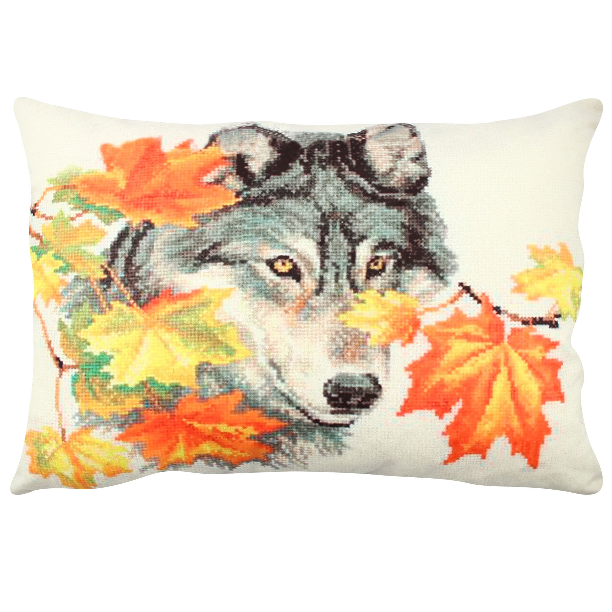 Almofada – 33 x 48 cm – Multicolorido – Algodão e Poliester