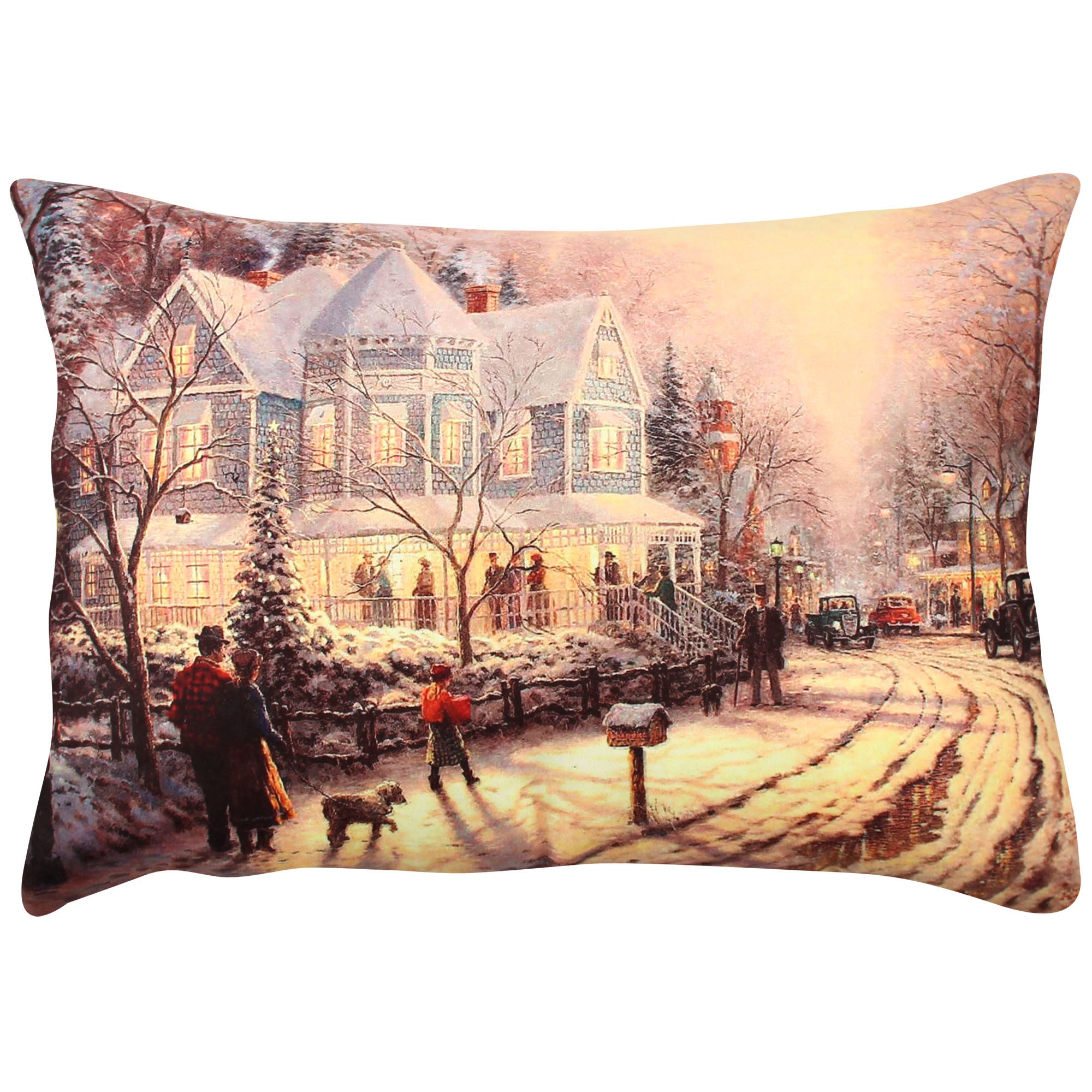 Almofada – 33 x 48 cm – Multicolorido – Algodão e poliéster