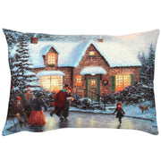 Almofada – 33 x 48 cm – Multicolorido – Algodão e Poliéster